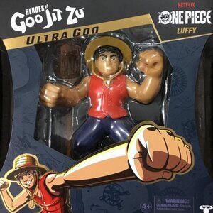 Heroes Of Goo Jit Zu One Piece Netflix Luffy Ultra Goo Stretchy Action Figure